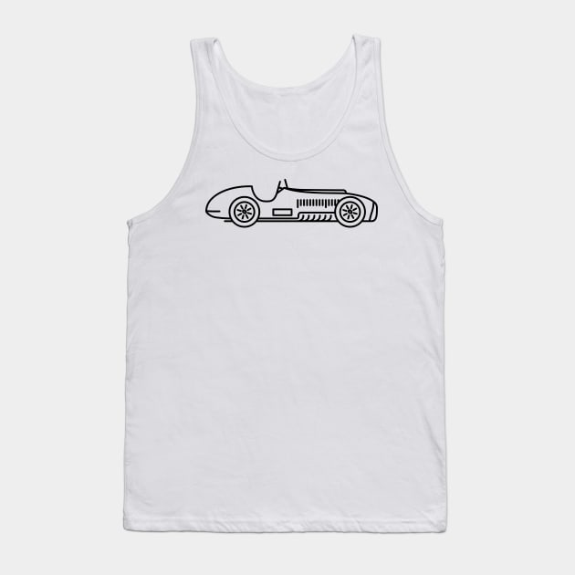 F1 World Champ Car 1952 Ferrari 375 Ascari Tank Top by Radradrad